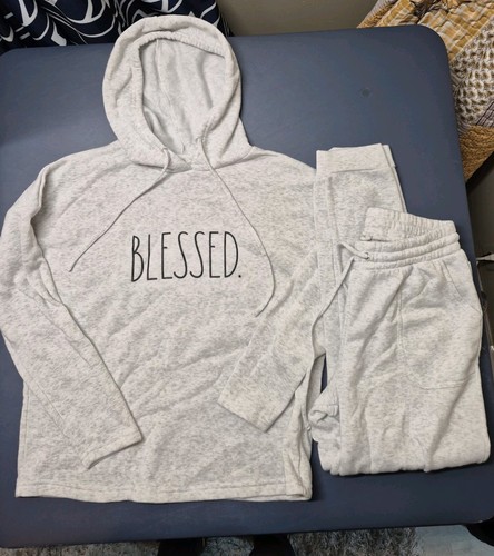 Rae dunn gray hoodie - gray, jogger